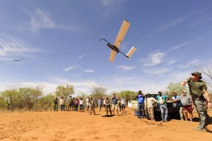 Drone en Namibie