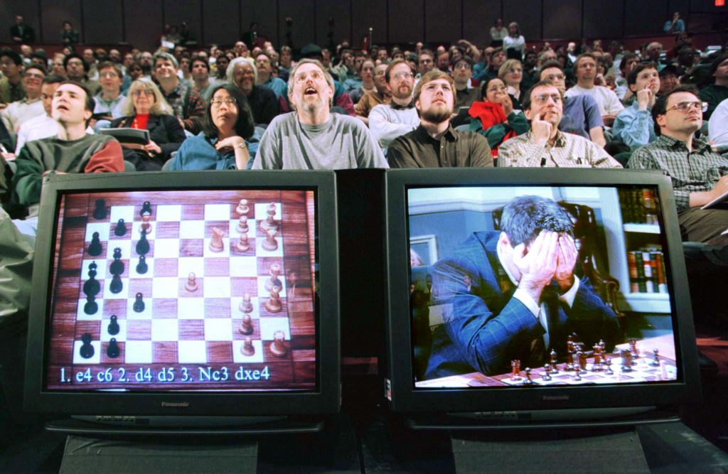 Deep Blue battant Kasparov en 1997