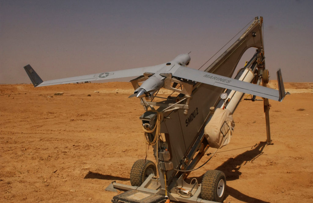 Lanceur de drone ScanEagle